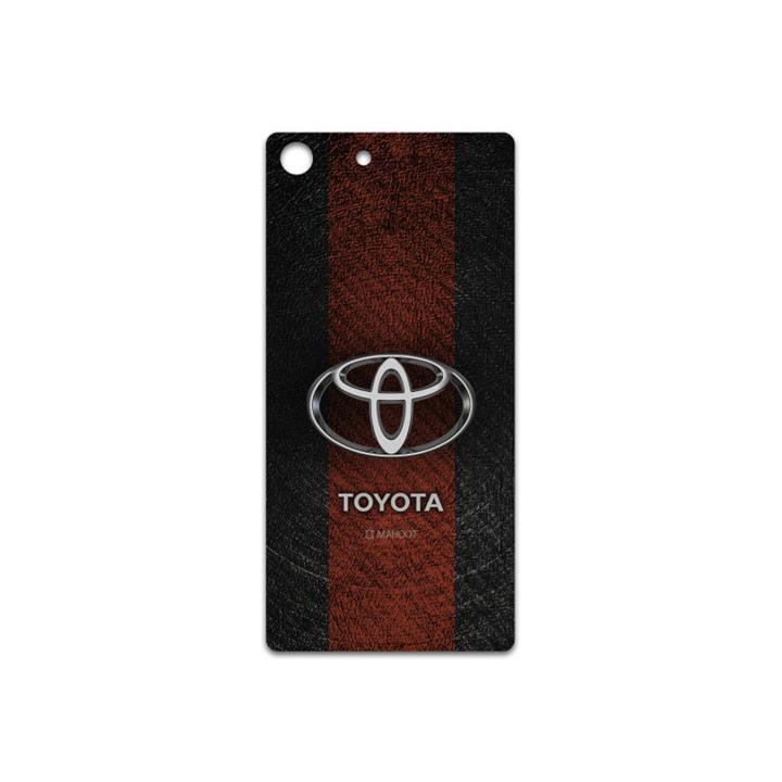 برچسب پوششی ماهوت مدل TOYOTA مناسب برای گوشی موبایل سونی Xperia M5 MAHOOT  TOYOTA Cover Sticker for Sony Xperia M5